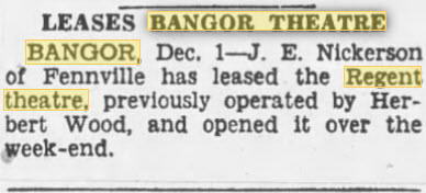 Regent Theatre - Dec 1 1931 (newer photo)